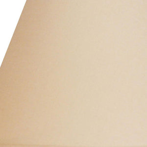 Homeroots 12" Parchment Beige Premium Empire Slanted Linen Lampshade - Stylish Mid-century Modern Design  Linen 470239