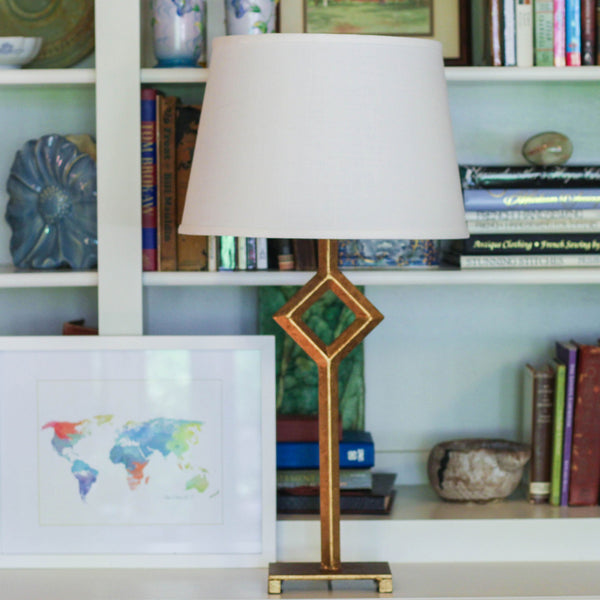 Homeroots 16" Ivory Throwback Drum No Slub Lampshade  Linen 470265