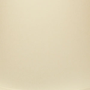Homeroots 16" Ivory Rounded Empire Slanted No Slub Lampshade Egg No Slub Innsbruck 470266