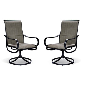 Homeroots Set Of Two 22" Gray And Black Steel Indoor Outdoor Dining Chair  Metal 470374