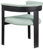 Romeo Mint Green Vegan Leather Dining Chair 470Mint-C Meridian Furniture