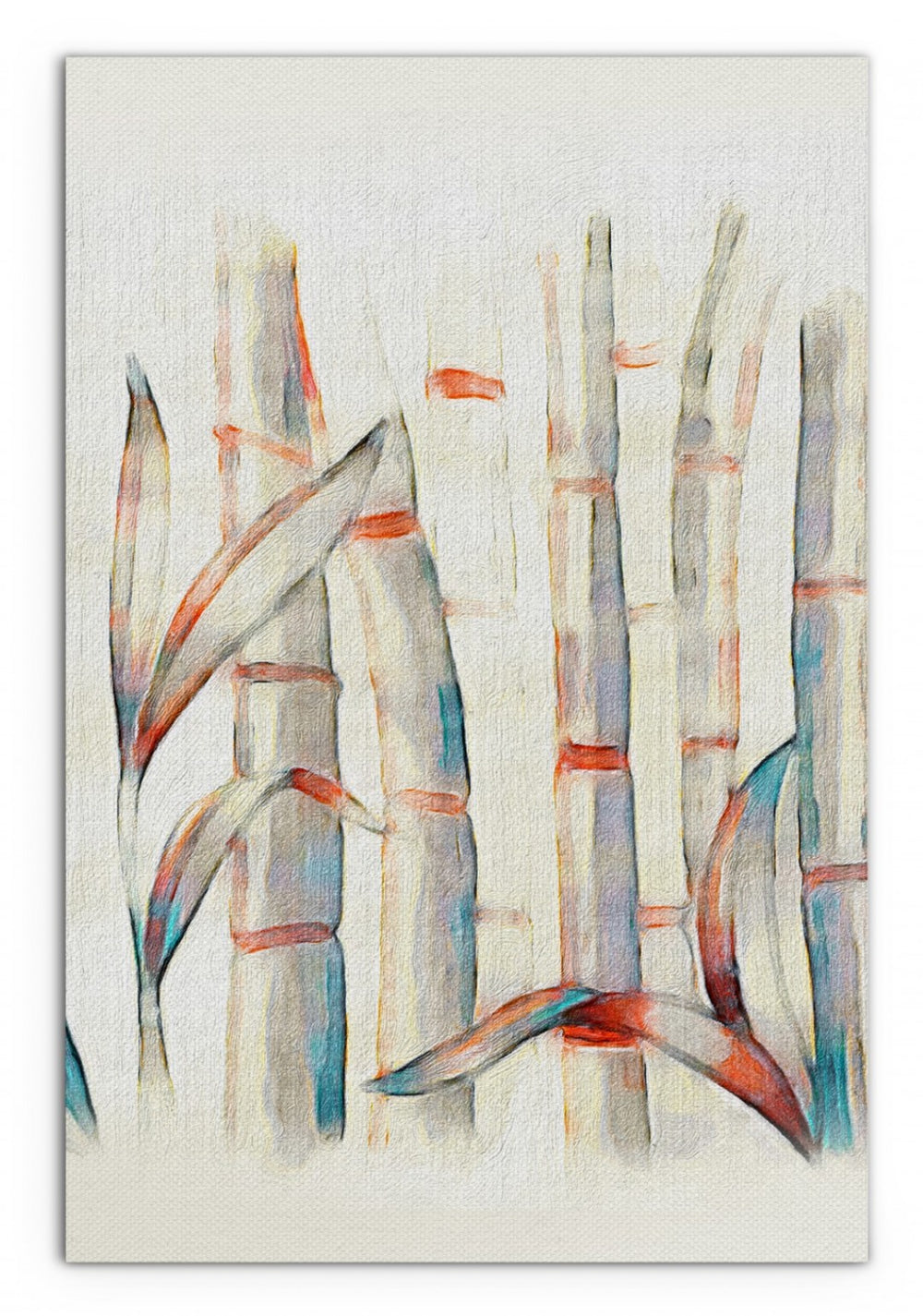 HomeRoots Wrapped Canvas Print Wall Art - Contemporary Colorful Decor for Modern Living Rooms & Offices 48" H x 36" W x 3" D 471153