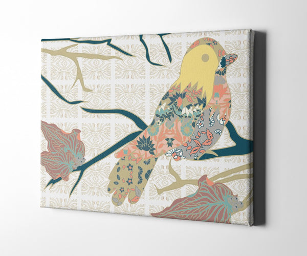 Homeroots Wrapped Canvas Print Wall Art  Premium Stretched Canvas 471155