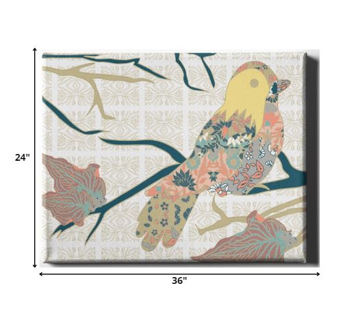 Homeroots Wrapped Canvas Print Wall Art  Premium Stretched Canvas 471155