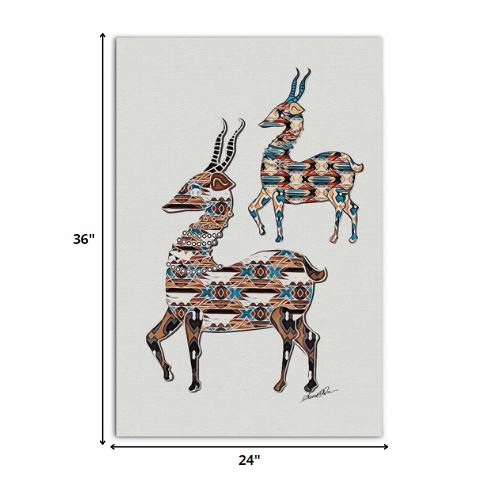 Homeroots Wrapped Canvas Print Wall Art  Premium Stretched Canvas 471195