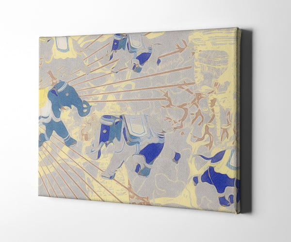 Homeroots Wrapped Canvas Print Wall Art  Premium Stretched Canvas 471204