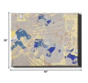 Homeroots Wrapped Canvas Print Wall Art  Premium Stretched Canvas 471204