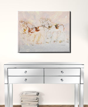 Homeroots Wrapped Canvas Print Wall Art  Premium Stretched Canvas 471211