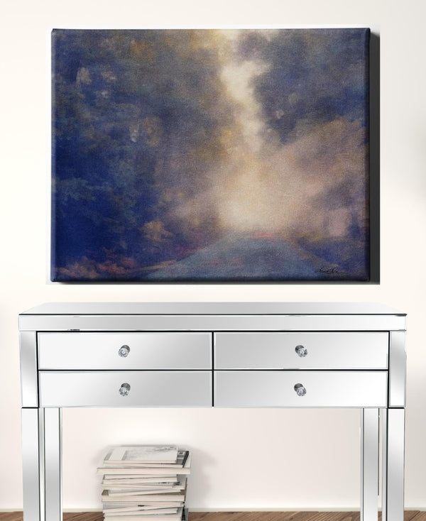 HomeRoots Wrapped Canvas Print Wall Art - Vibrant Modern Décor for Living Spaces, Offices & Entryways 30" H x 40" W x 3" D 471220