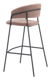 Josephine Barstool - Set of 2 Brown 109674 Zuo Modern