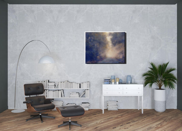 HomeRoots Wrapped Canvas Print Wall Art - Vibrant Modern Décor for Living Spaces, Offices & Entryways 36" H x 48" W x 3" D 471221