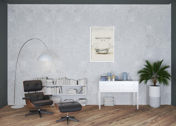 HomeRoots Wrapped Canvas Print Wall Art - Modern Gallery-Style Décor for Living Rooms, Offices & Bedrooms 40" H x 30" W x 3" D 471260