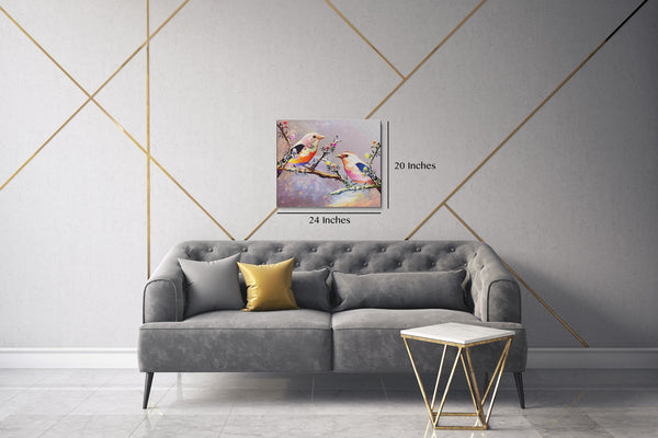 Homeroots Wrapped Canvas Print Wall Art  Premium Stretched Canvas 471275