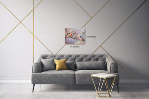 Homeroots Wrapped Canvas Print Wall Art  Premium Stretched Canvas 471277