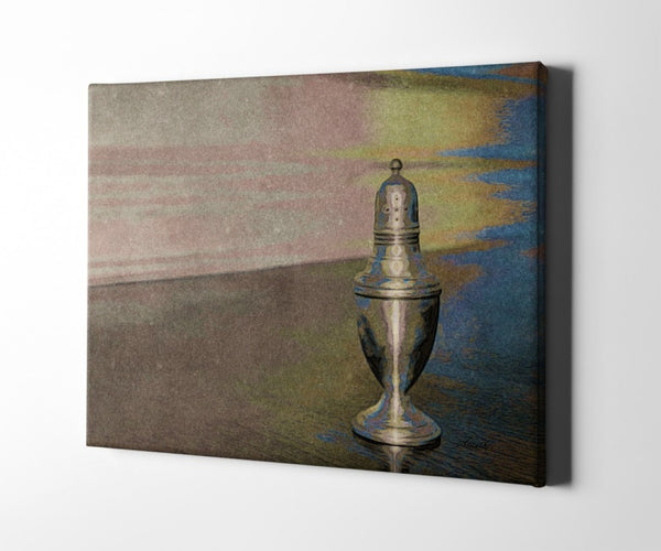 HomeRoots Wrapped Canvas Print Wall Art - Chic Drinkware Design for Modern Home Décor, Ready to Hang 24" H x 36" W x 3" D 471283