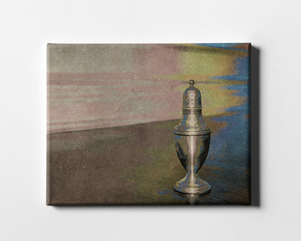 HomeRoots Wrapped Canvas Print Wall Art - Chic Drinkware Design for Modern Home Décor, Ready to Hang 30" H x 40" W x 3" D 471284