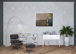 HomeRoots Wrapped Canvas Print Wall Art - Chic Drinkware Design for Modern Home Décor, Ready to Hang 36" H x 48" W x 3" D 471285
