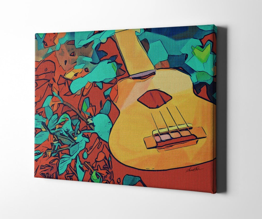 HomeRoots Wrapped Canvas Print Wall Art - Vibrant, Contemporary Décor Piece for Modern Home Interiors 24" H x 36" W x 3" D 471295