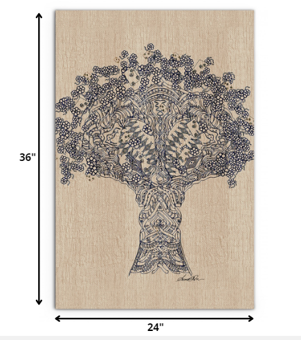 Homeroots Wrapped Canvas Print Wall Art  Premium Stretched Canvas 471303