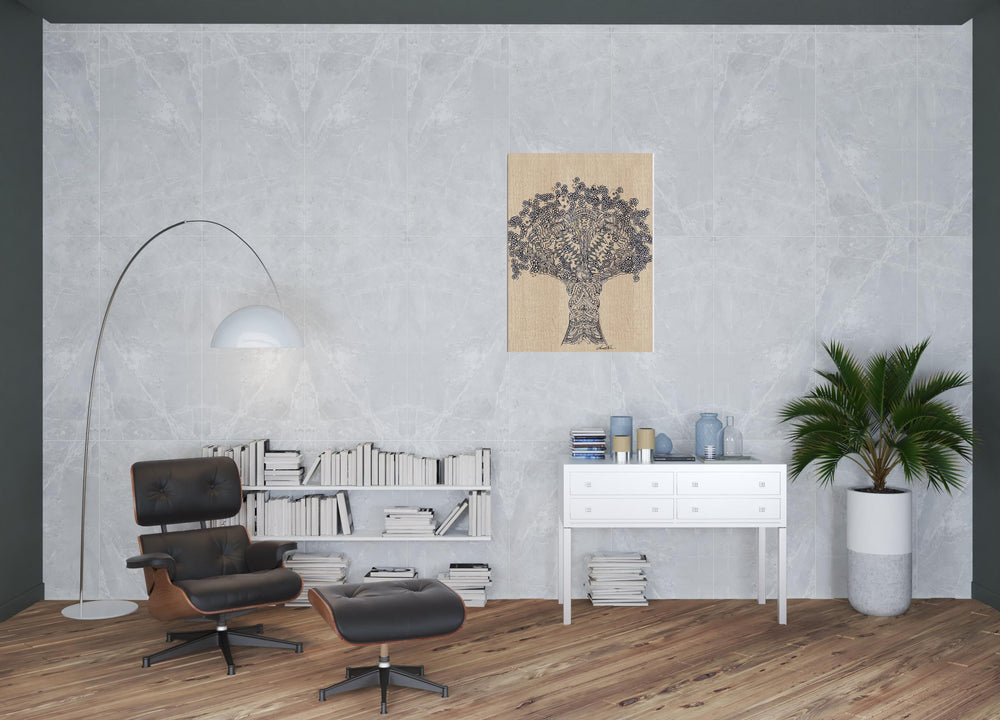 Homeroots Wrapped Canvas Print Wall Art  Premium Stretched Canvas 471304