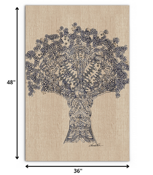 Homeroots Wrapped Canvas Print Wall Art  Premium Stretched Canvas 471305