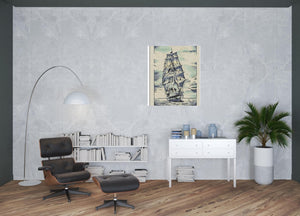 HomeRoots Wrapped Canvas Print Wall Art – Contemporary Gallery-Style Decor for Modern Living Spaces and Offices 40" H x 30" W x 3" D 471308
