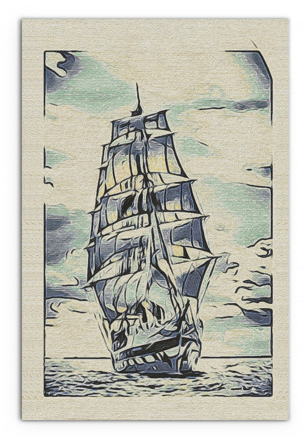 HomeRoots Wrapped Canvas Print Wall Art – Contemporary Gallery-Style Decor for Modern Living Spaces and Offices 48" H x 36" W x 3" D 471309