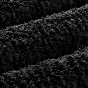 English Elm 1 Heavyweight Cotton Tufted Bath Rug Reversible Spa Grade Absorbent Floor Mat Black B035P319569