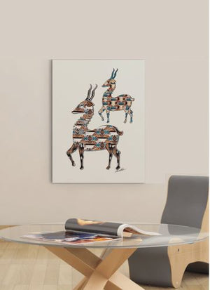 Homeroots Wrapped Canvas Print Wall Art  Premium Stretched Canvas 471362