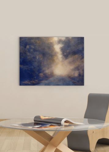 Homeroots Wrapped Canvas Print Wall Art  Premium Stretched Canvas 471386