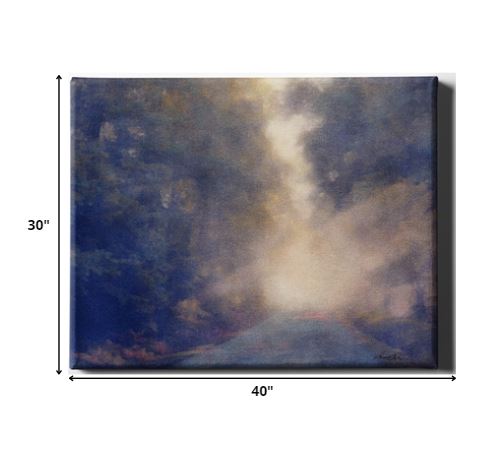 Homeroots Wrapped Canvas Print Wall Art  Premium Stretched Canvas 471388