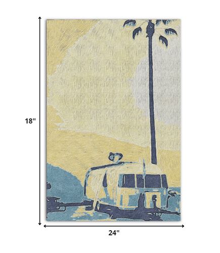 Homeroots Wrapped Canvas Print Wall Art  Premium Stretched Canvas 471414