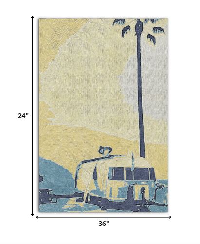 Homeroots Wrapped Canvas Print Wall Art  Premium Stretched Canvas 471415