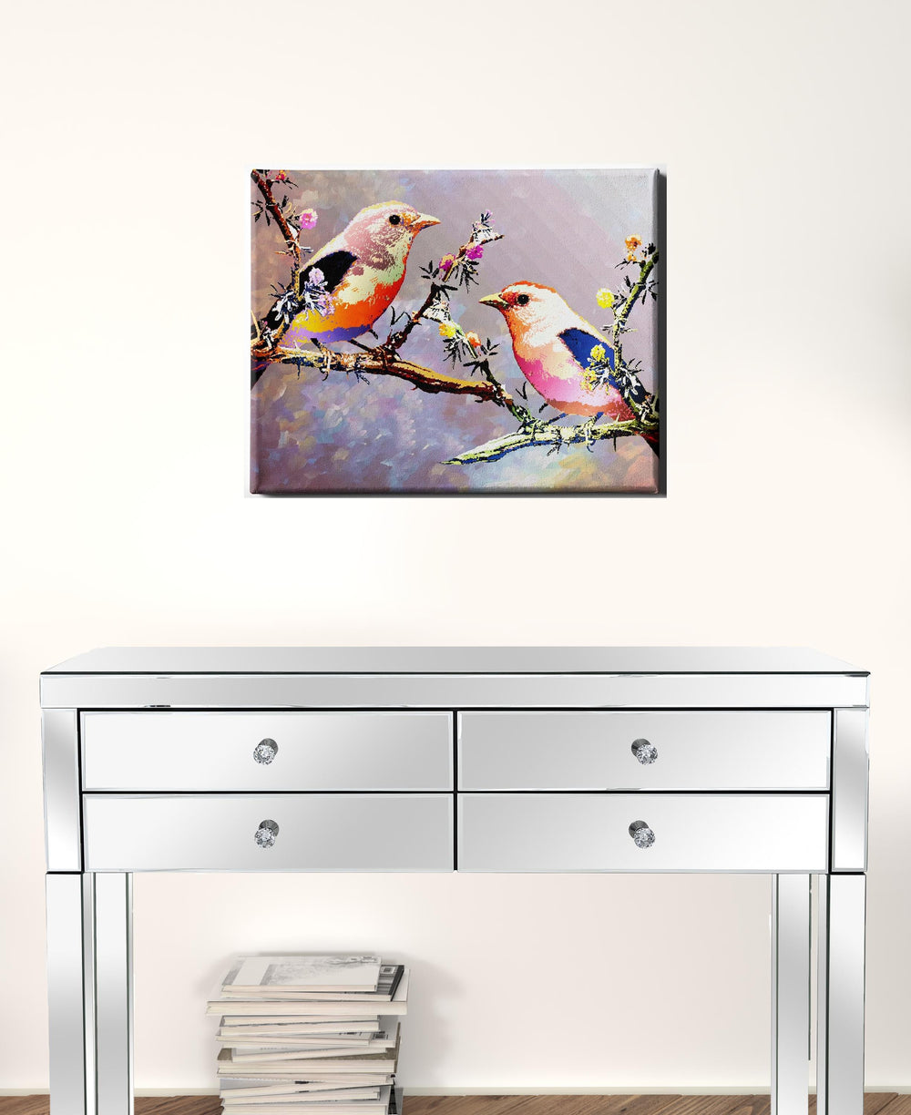 Homeroots Wrapped Canvas Print Wall Art  Premium Stretched Canvas 471442