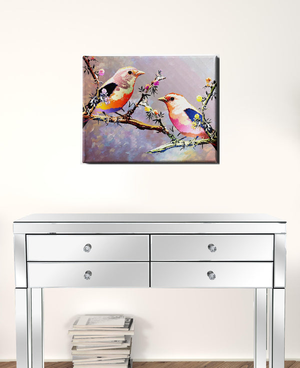 Homeroots Wrapped Canvas Print Wall Art  Premium Stretched Canvas 471442