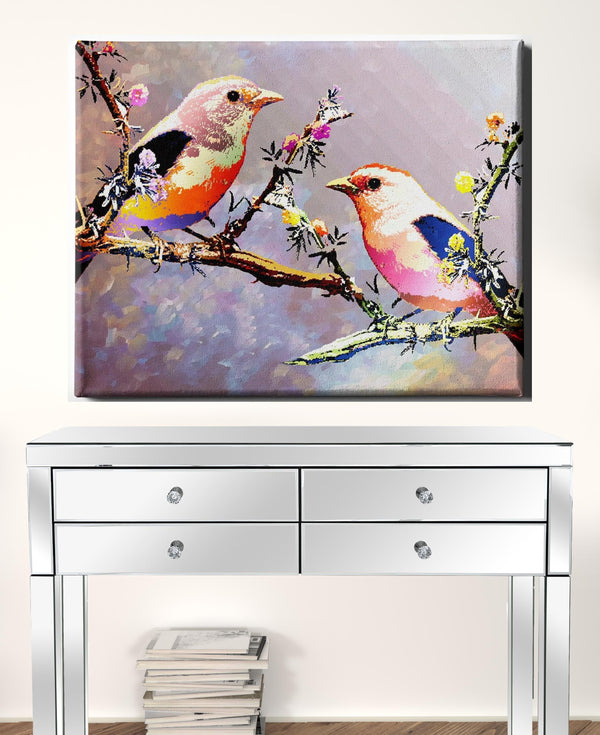 Homeroots Wrapped Canvas Print Wall Art  Premium Stretched Canvas 471444