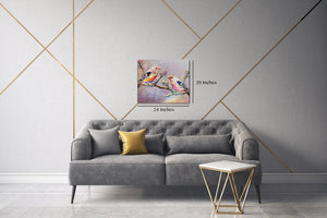 Homeroots Wrapped Canvas Print Wall Art  Premium Stretched Canvas 471445