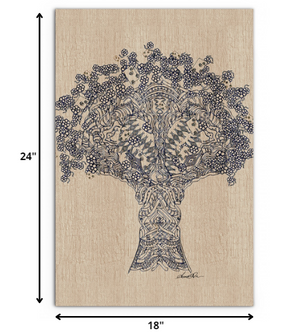 Homeroots Wrapped Canvas Print Wall Art  Premium Stretched Canvas 471470