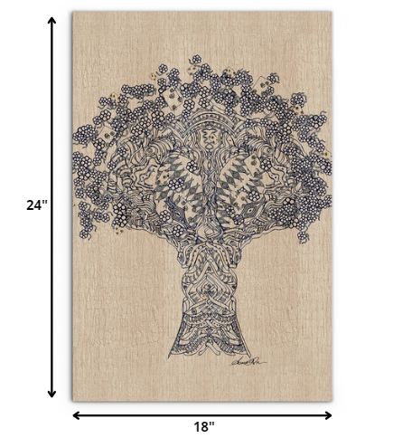 Homeroots Wrapped Canvas Print Wall Art  Premium Stretched Canvas 471470