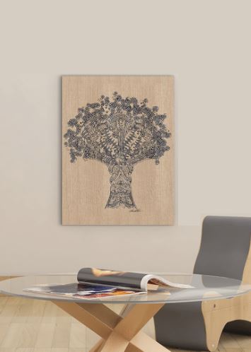 Homeroots Wrapped Canvas Print Wall Art  Premium Stretched Canvas 471472