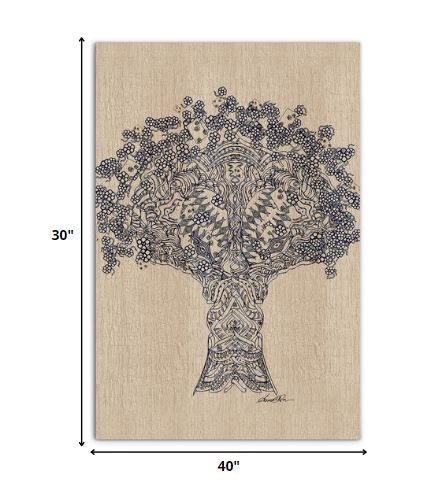 Homeroots Wrapped Canvas Print Wall Art  Premium Stretched Canvas 471472