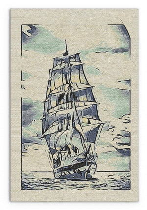 Homeroots Wrapped Canvas Print Wall Art  Premium Stretched Canvas 471474