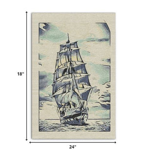 Homeroots Wrapped Canvas Print Wall Art  Premium Stretched Canvas 471474