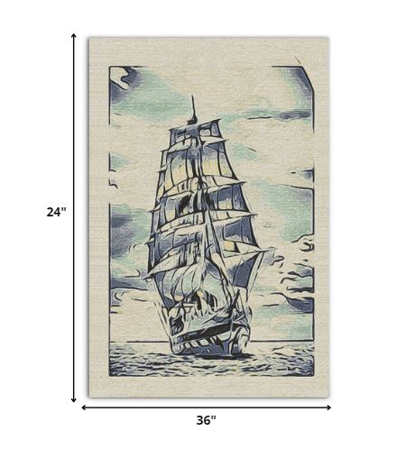 Homeroots Wrapped Canvas Print Wall Art  Premium Stretched Canvas 471475