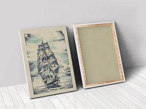 Homeroots Wrapped Canvas Print Wall Art  Premium Stretched Canvas 471476