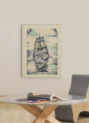 Homeroots Wrapped Canvas Print Wall Art  Premium Stretched Canvas 471477