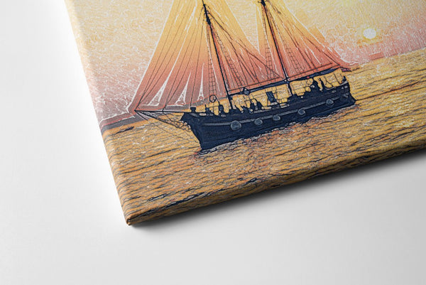 Homeroots Wrapped Canvas Print Wall Art  Premium Stretched Canvas 471479