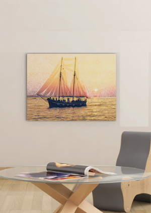 Homeroots Wrapped Canvas Print Wall Art  Premium Stretched Canvas 471479