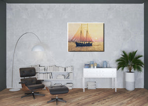 Homeroots Wrapped Canvas Print Wall Art  Premium Stretched Canvas 471481