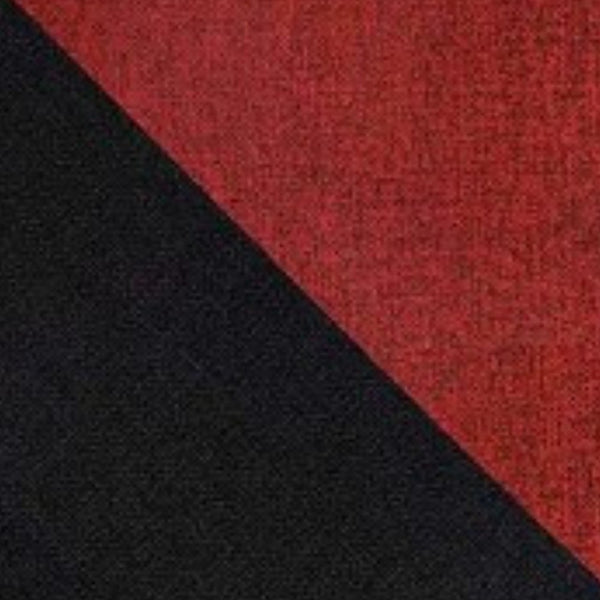 Homeroots Set Of Two 3" Red And Black Throw Pillow   471720